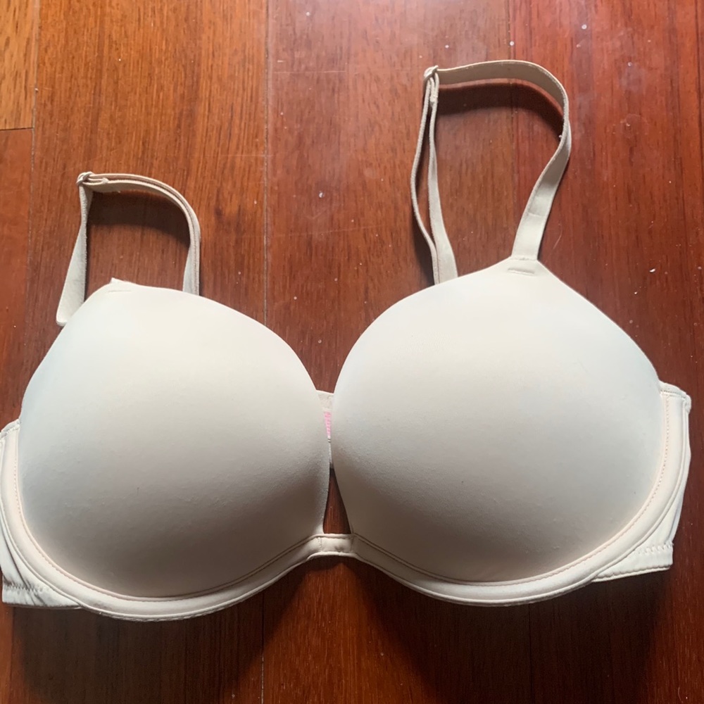 Beige pink push up bra size 34 D
